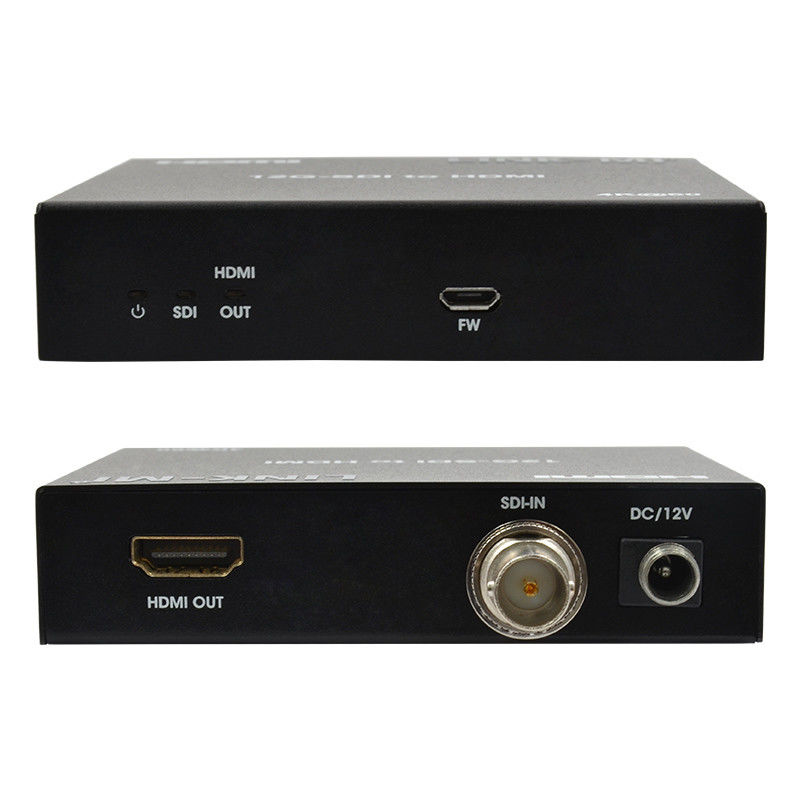 12G 6G 3G SDI ถึง HDMI Video Converter รองรับ YUV4:22 สูงสุด 120 เมตร