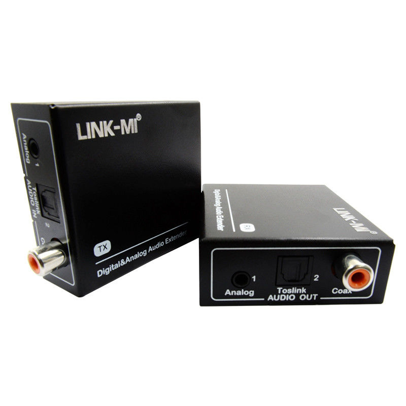 500m HDMI Audio Extractor Digital Analog Audio Extender Over Cat5e Over Cat5e/6 คาเบล