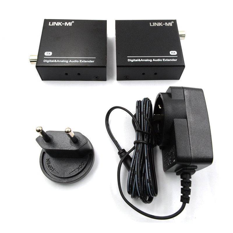 500m HDMI Audio Extractor Digital Analog Audio Extender Over Cat5e Over Cat5e/6 คาเบล