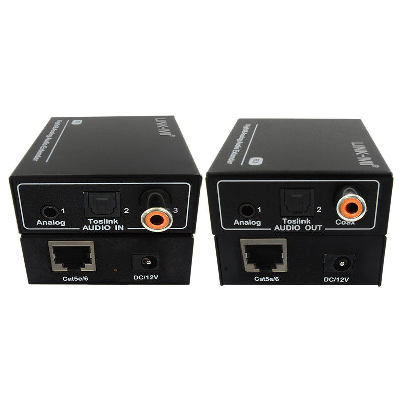 500m HDMI Audio Extractor Digital Analog Audio Extender Over Cat5e Over Cat5e/6 คาเบล