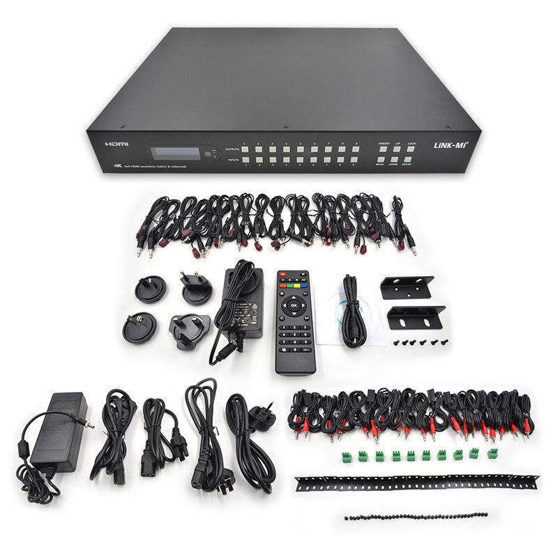 9x9 70M HDMI Video Wall Processor Hdmi Splitter 3x3 4K HDMI แมทริกซ์ เอ็กซ์เทนเดอร์