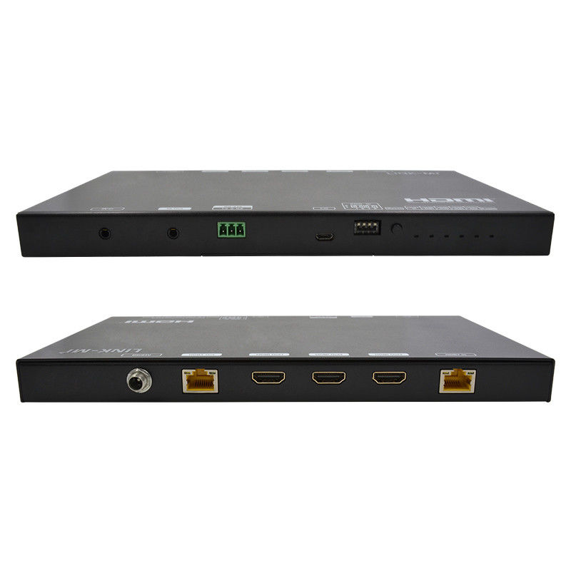 HDMI Extender 70M AV Over IP พร้อม HDMI Loop Out IR RS232 สําหรับ 4K60Hz วิดีโอรีเพียเตอร์
