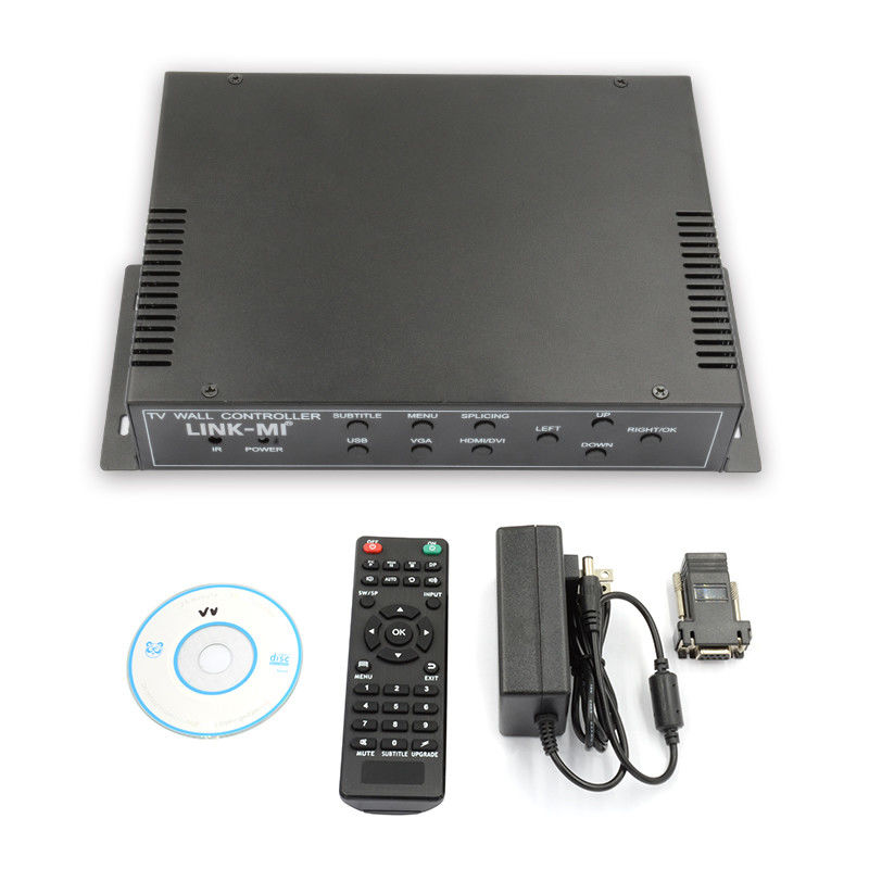 2X2 HDMI Video Wall Controller รองรับ 1X4 1X3 1X2 TV Splicing Box สําหรับ 4 จอ
