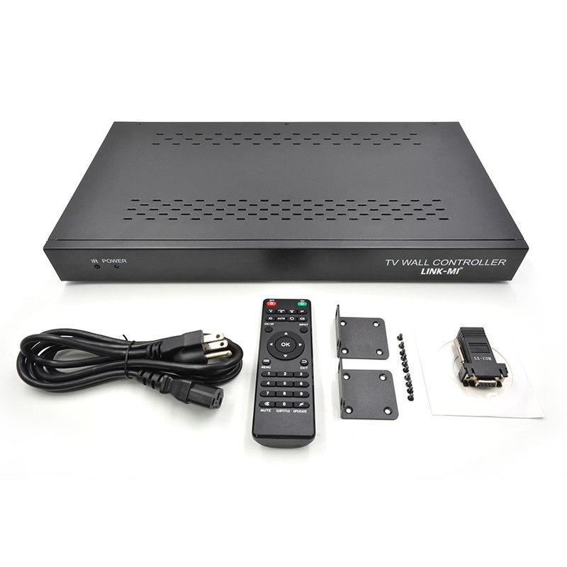 6 ช่อง HDMI Video Wall Controller 2X3 LED Wall Controller สําหรับทีวี 6 เครื่อง