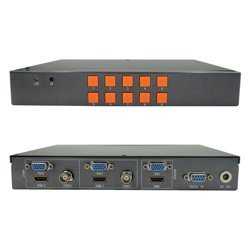 PIP POP 4k 60hz Hdmi Switcher 2x1 มัลติวิวเวอร์ ภาพใดๆ โซมเข้า/ออก 1080P