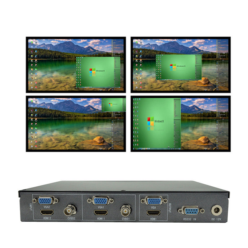 PIP POP 4k 60hz Hdmi Switcher 2x1 มัลติวิวเวอร์ ภาพใดๆ โซมเข้า/ออก 1080P