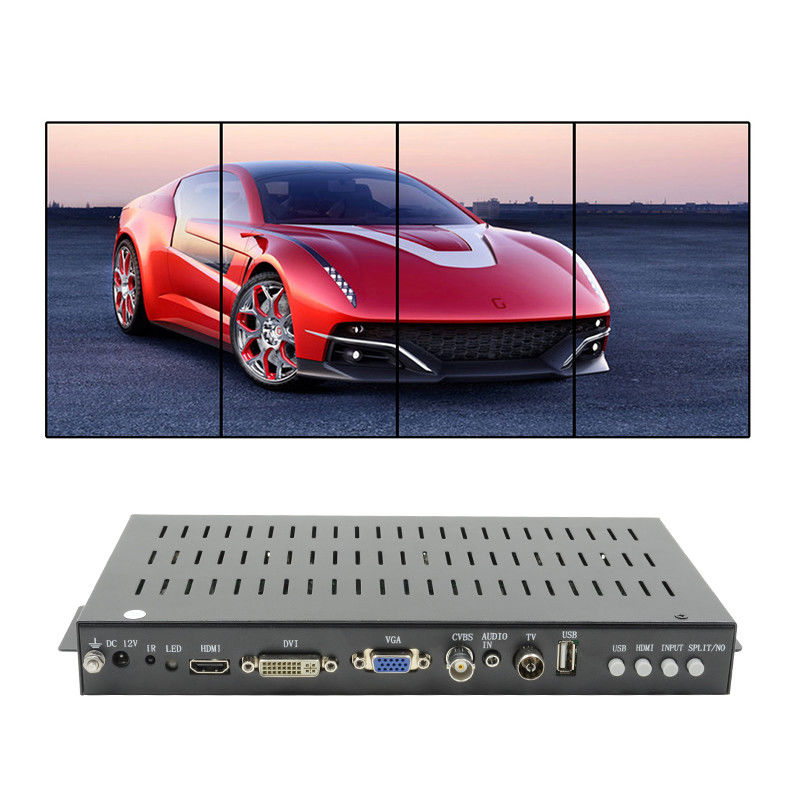 2X2 1X2 1X3 HDMI Video Wall Controller 1x4 1080P การหมุน 90 องศา สําหรับการแสดงภาพถ่าย