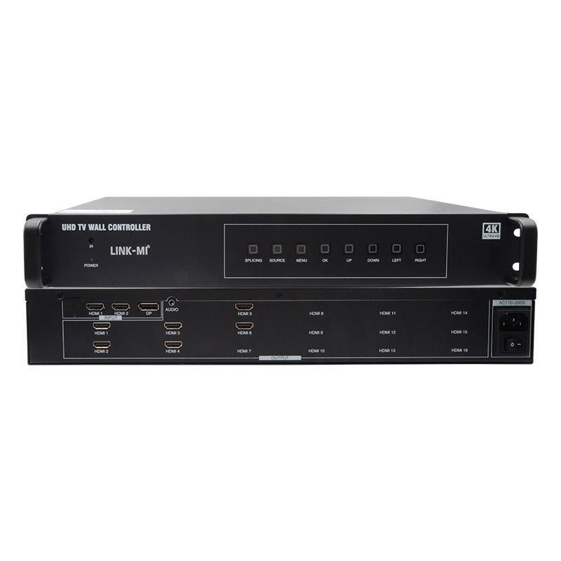 2X3 HDMI Video Wall Controller 4K 1x4 1X3 1X2 TV Wall Processor สําหรับ 6 จอ