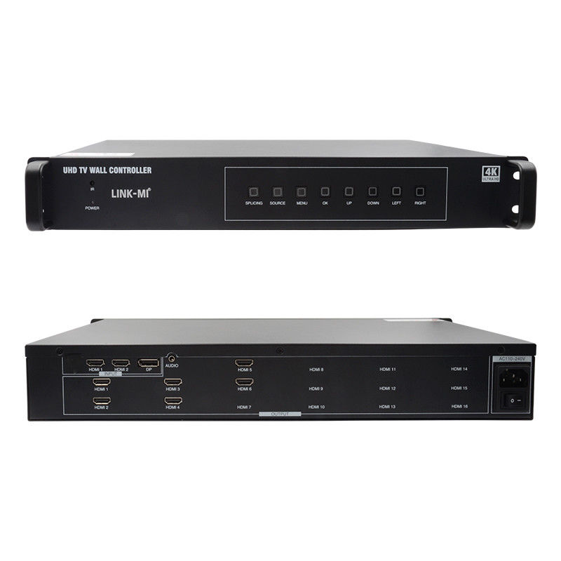 2X3 HDMI Video Wall Controller 4K 1x4 1X3 1X2 TV Wall Processor สําหรับ 6 จอ
