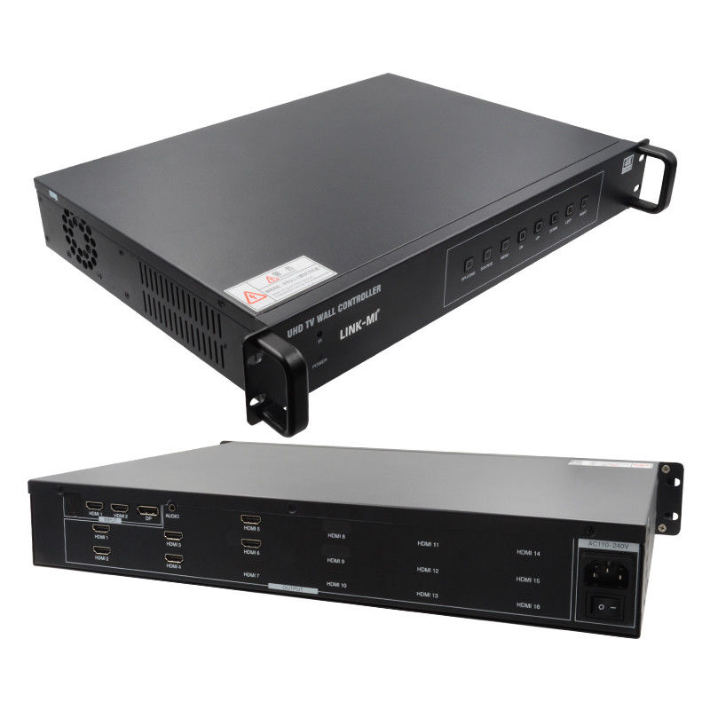 2X3 HDMI Video Wall Controller 4K 1x4 1X3 1X2 TV Wall Processor สําหรับ 6 จอ