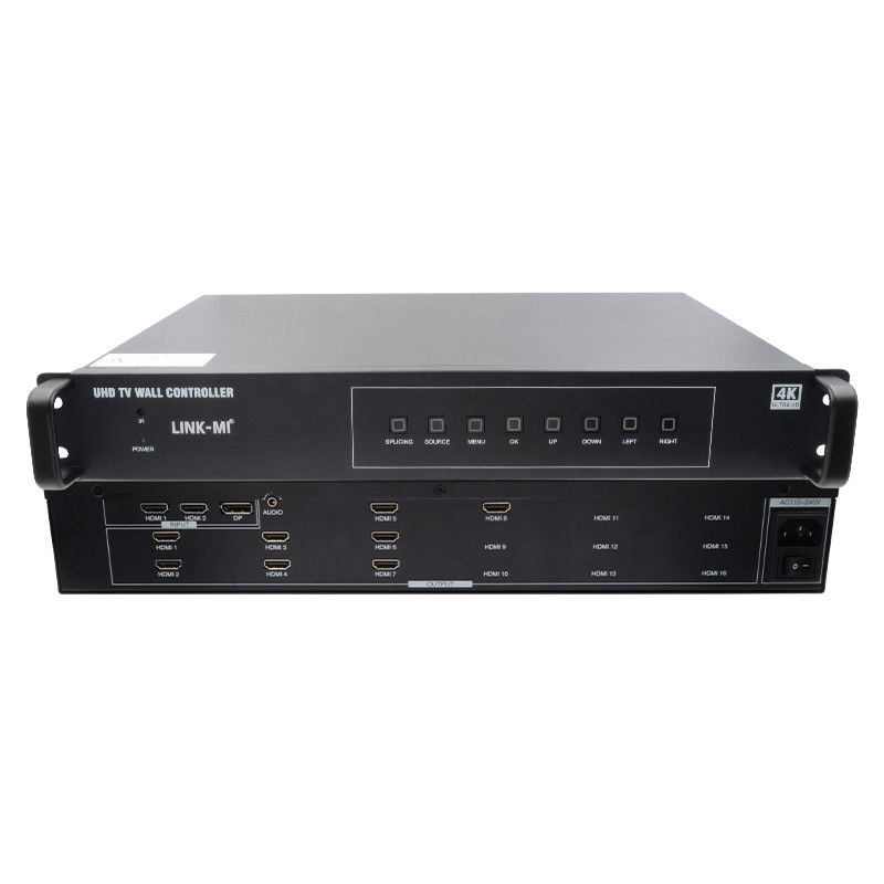 2X4 TV HDMI Wall Controller 4K 60Hz 2X3 Video Wall Processor 2X2 สําหรับ 8 หน่วยจอ