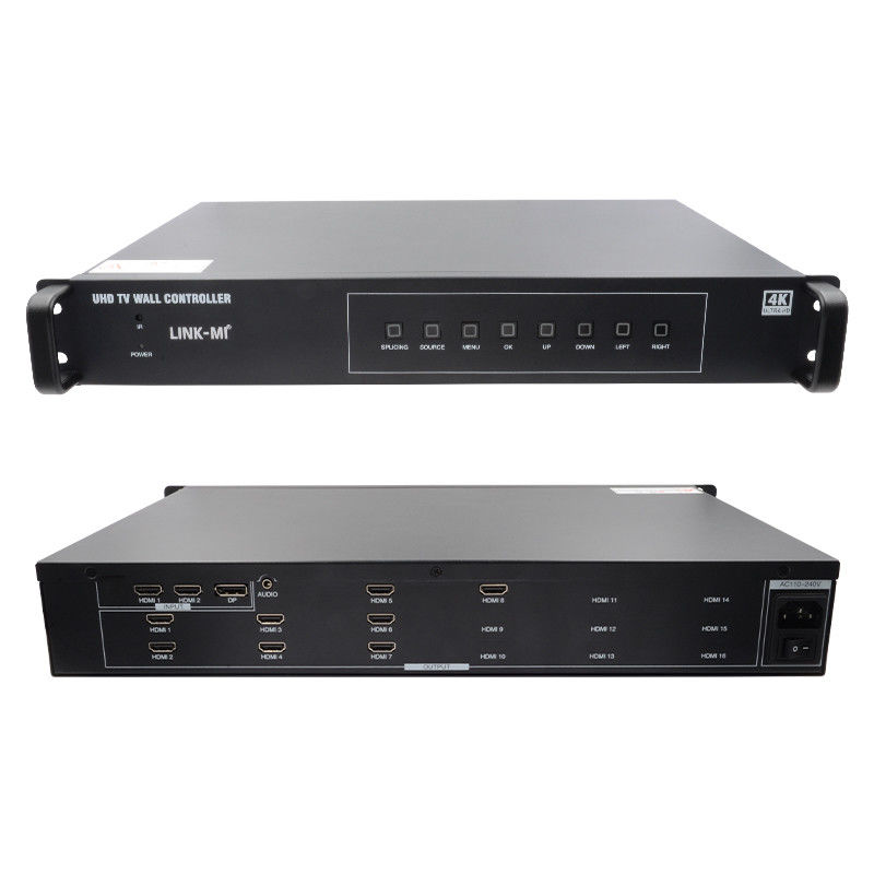 2X4 TV HDMI Wall Controller 4K 60Hz 2X3 Video Wall Processor 2X2 สําหรับ 8 หน่วยจอ