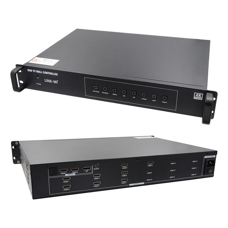 2X4 TV HDMI Wall Controller 4K 60Hz 2X3 Video Wall Processor 2X2 สําหรับ 8 หน่วยจอ