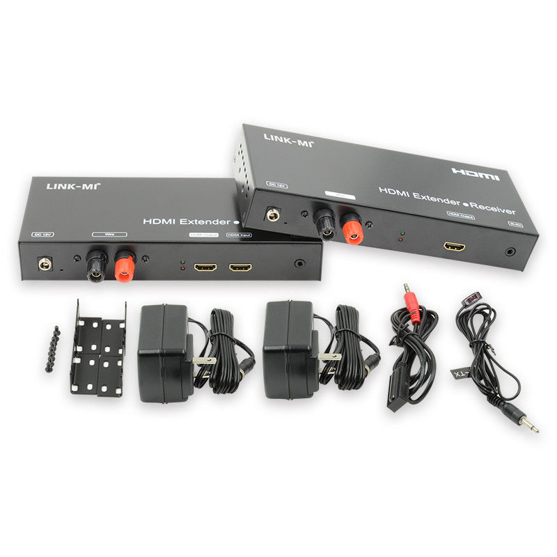 DTV HDTV AV Over IP 1080P HDMI Extender Over Cable 600M AV Over Cat5e/6 คาเบล