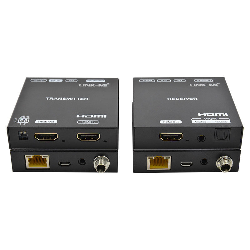 70M 4K KVM HDMI Extender With Loop Out Support HDR10 การสกัดเสียงแบบ SPDIF