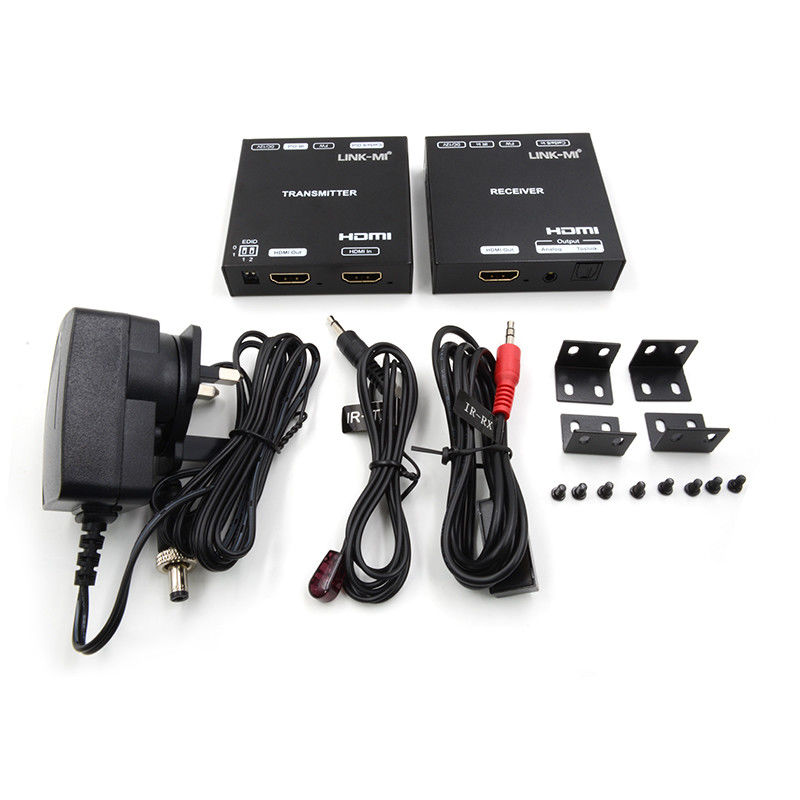 70M 4K KVM HDMI Extender With Loop Out Support HDR10 การสกัดเสียงแบบ SPDIF