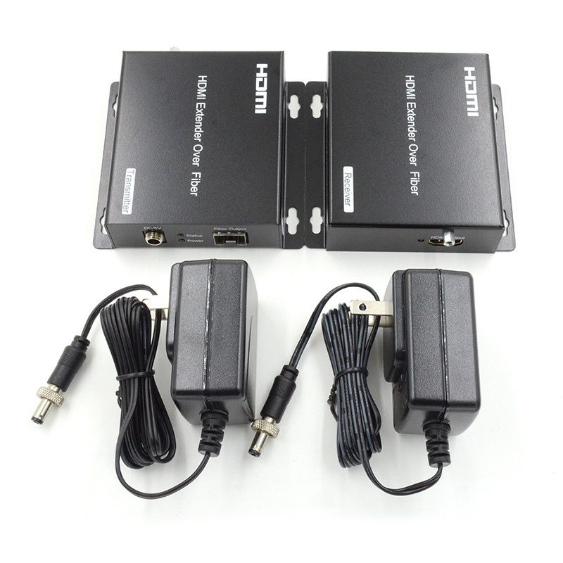 4K AV Over IP ไฟเบอร์ HDMI KVM Extender รองรับ Unicast Multicast ด้วย USB RS232