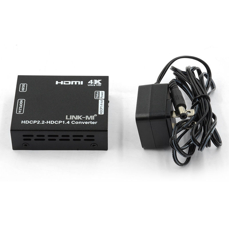 HDTV DTV Hdcp To HDMI Converter HDCP 2.2 To 1.4 การสนับสนุนการแปลง 4K 3D CEC