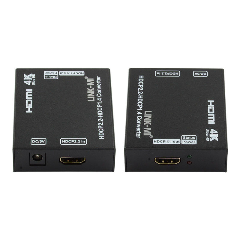 HDTV DTV Hdcp To HDMI Converter HDCP 2.2 To 1.4 การสนับสนุนการแปลง 4K 3D CEC