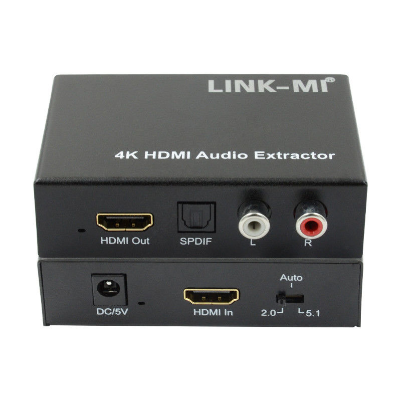 2K 4K HDMI Audio Extractor สําหรับ Apple TV Blu-Ray Player รองรับ 3D EDID