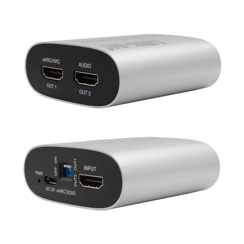18Gbps HDMI Extractor Extractor 4K@60Hz CEC EDID HDMI EARC เครื่องแปลงเสียง