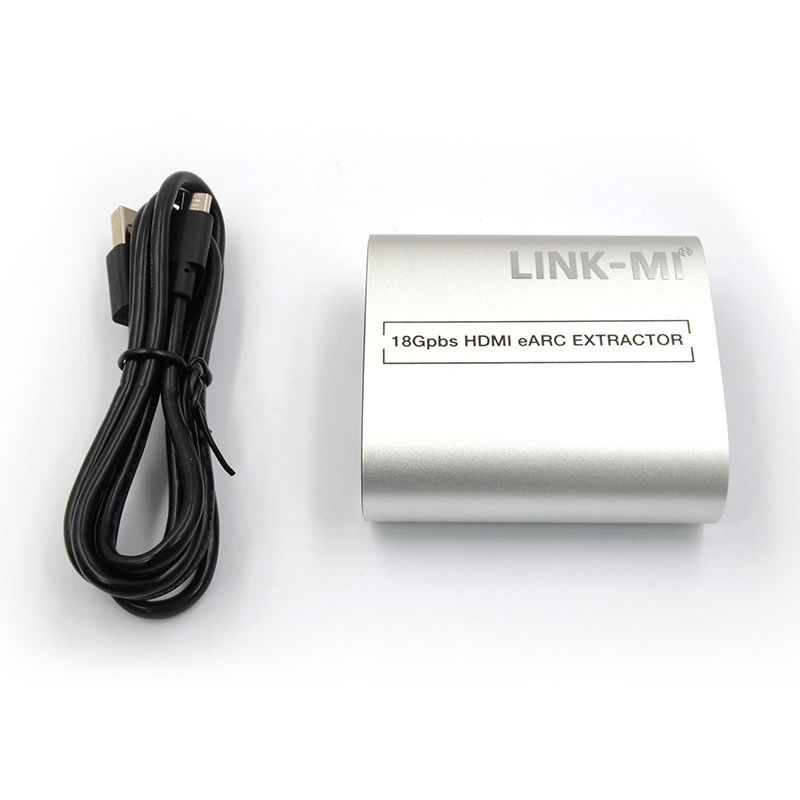 18Gbps HDMI Extractor Extractor 4K@60Hz CEC EDID HDMI EARC เครื่องแปลงเสียง