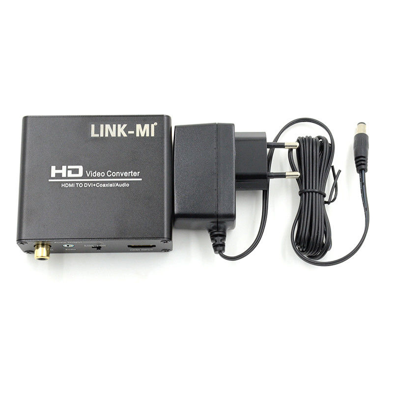 1920x1080 HD Video HDMI Converter HDMI To DVI Converter สําหรับ PS3 บลูเรย์ DVD