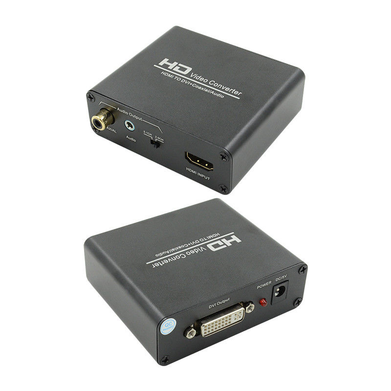 1920x1080 HD Video HDMI Converter HDMI To DVI Converter สําหรับ PS3 บลูเรย์ DVD