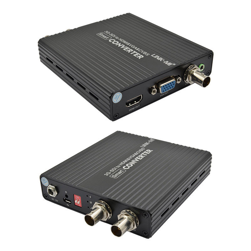 CVBS SDI ไปยัง HDMI Converter ทุก CVBS ไปยัง HDMI SDI ไปยัง VGA Video Converter 75 โอม