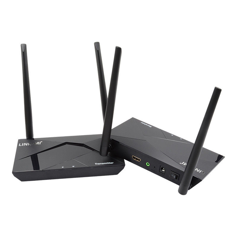 100M HDMI Extender Over Wireless พร้อม Loop Out รองรับ 1080P 60Hz YUV 4:44 8bit