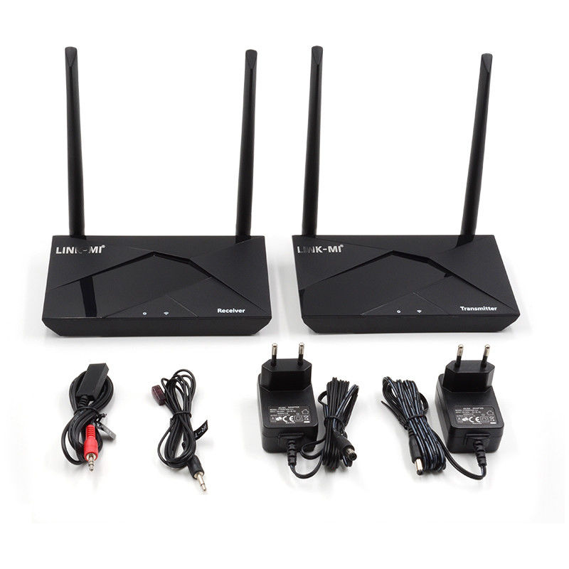 100M HDMI Extender Over Wireless พร้อม Loop Out รองรับ 1080P 60Hz YUV 4:44 8bit