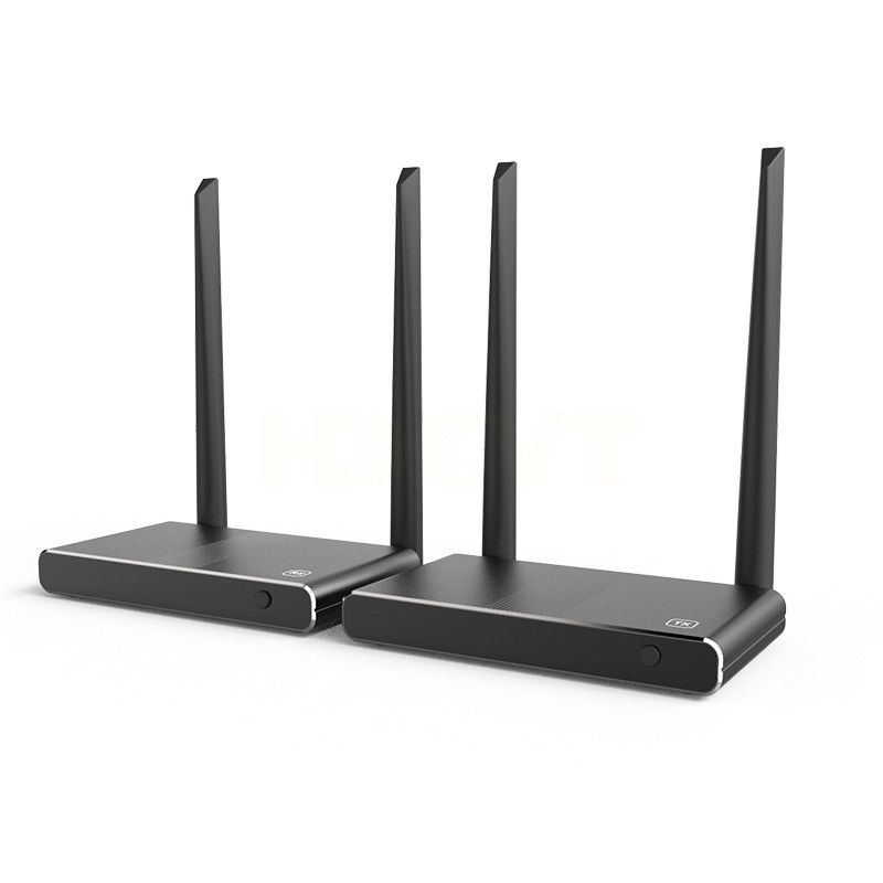 100m Extender HDMI Over Wireless Extender Support Point To Multicast ถึง 4 เครื่องรับ