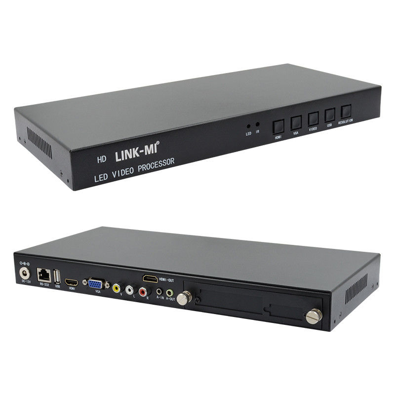 3A 4 ใน 1 Out LED Display Processor HDMI LED วิดีโอวอล์คคอนโทรลเลอร์