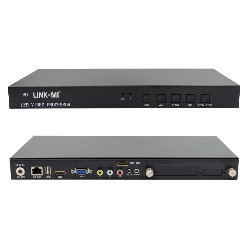 3A 4 ใน 1 Out LED Display Processor HDMI LED วิดีโอวอล์คคอนโทรลเลอร์