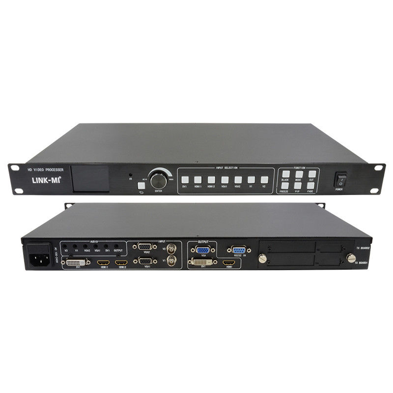 480i/P 576i/P HDMI Video Wall Controller 7 ใน 3 ออก LED Video Processor