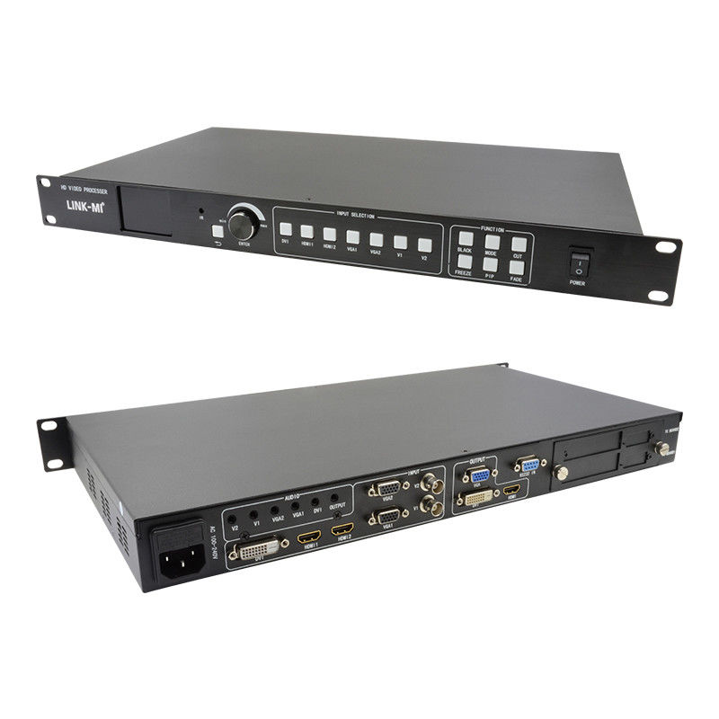 480i/P 576i/P HDMI Video Wall Controller 7 ใน 3 ออก LED Video Processor