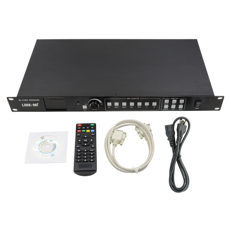 480i/P 576i/P HDMI Video Wall Controller 7 ใน 3 ออก LED Video Processor