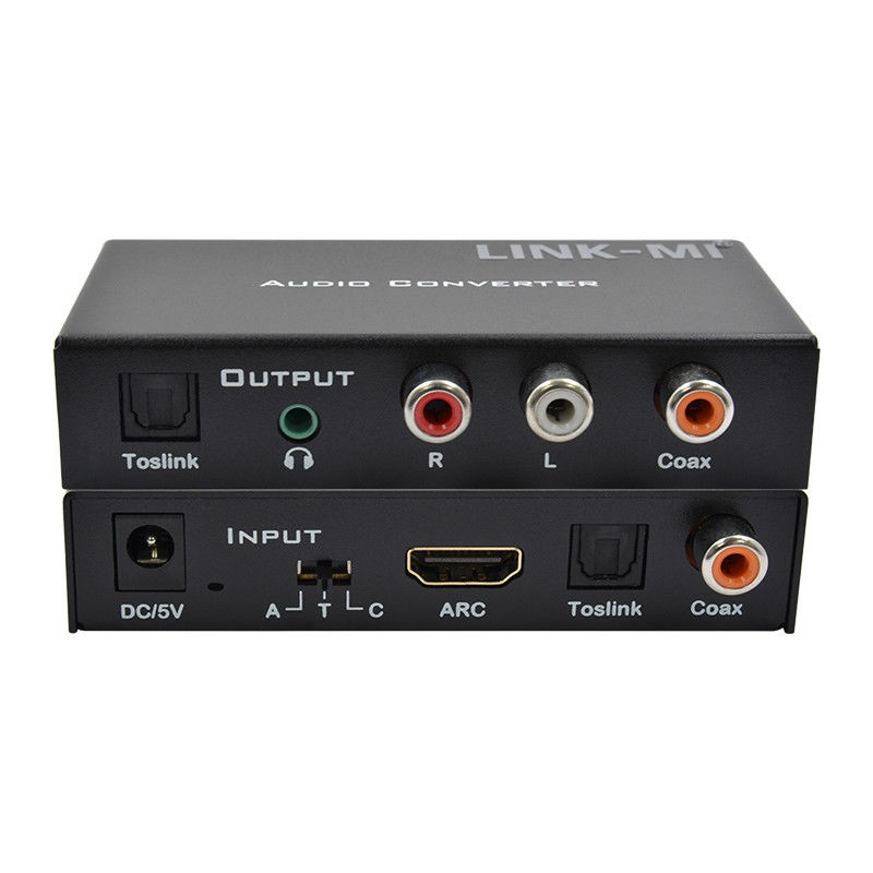 Dac Converter Digital Analog Audio Converter รองรับ HDMI ARC Toslink โคเอ็กซ์ ดิจิตอล ออดิโอ