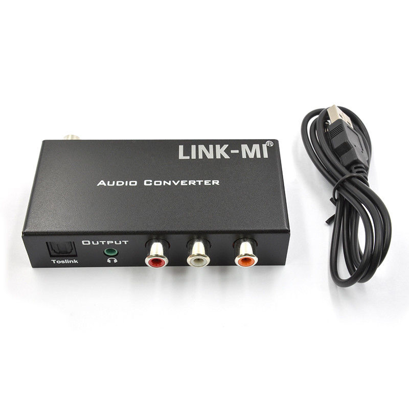 Dac Converter Digital Analog Audio Converter รองรับ HDMI ARC Toslink โคเอ็กซ์ ดิจิตอล ออดิโอ