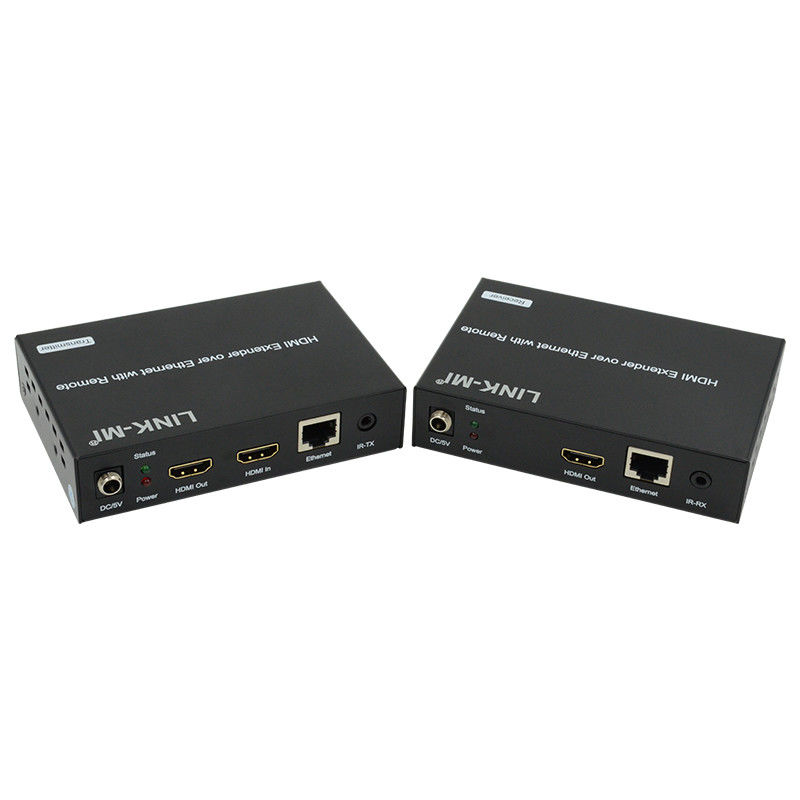 120M AV HDMI Over IP POE Extender รองรับ POE RS232 วิดีโอ HDMI Extender