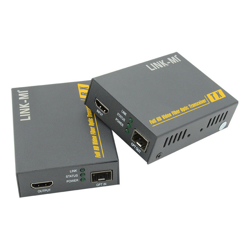 2km HDMI Fiber Optic Extender รองรับ 3D 4K EDID Video Extender ผ่านไฟเบอร์