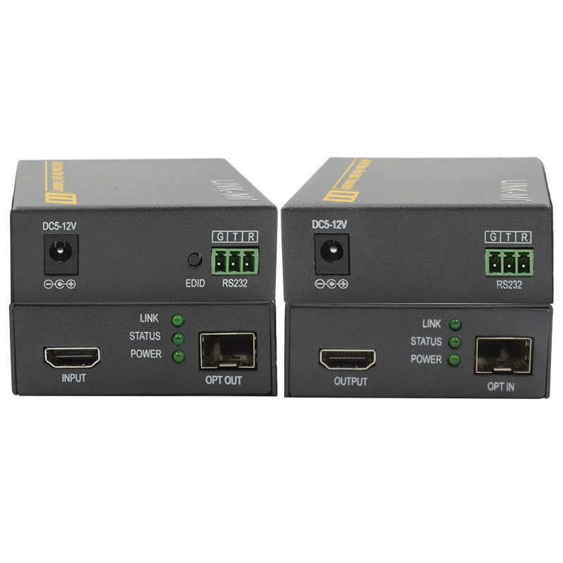 2km HDMI Fiber Optic Extender รองรับ 3D 4K EDID Video Extender ผ่านไฟเบอร์
