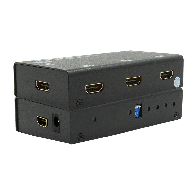 1X4 Video Splitter HDMI 4k 60Hz AV Splitter รองรับ 3D EDID สําหรับ 4 ทีวี Ultra HD