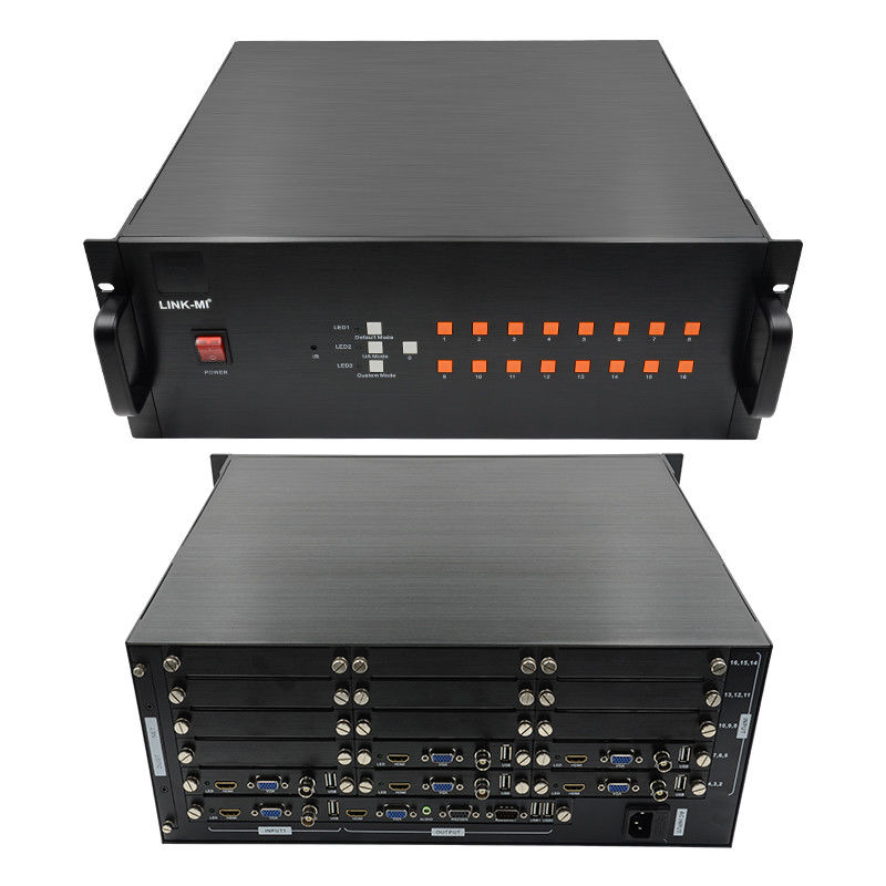 6x1 HDMI Multi Viewer VGA CVBS 6 ใน 1 ออก 4k Multiviewer Synthesizer 1080P