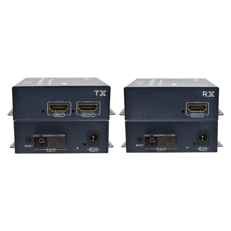 20KM HDMI Extender Over Fiber With Loop Out สําหรับโมดูลไฟเบอร์ SC/FC 1080P