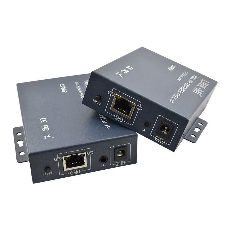 200M Extender HDMI Over TCP / IP 1080P การสนับสนุนจุดต่อจุด ไปยังหลายจุด