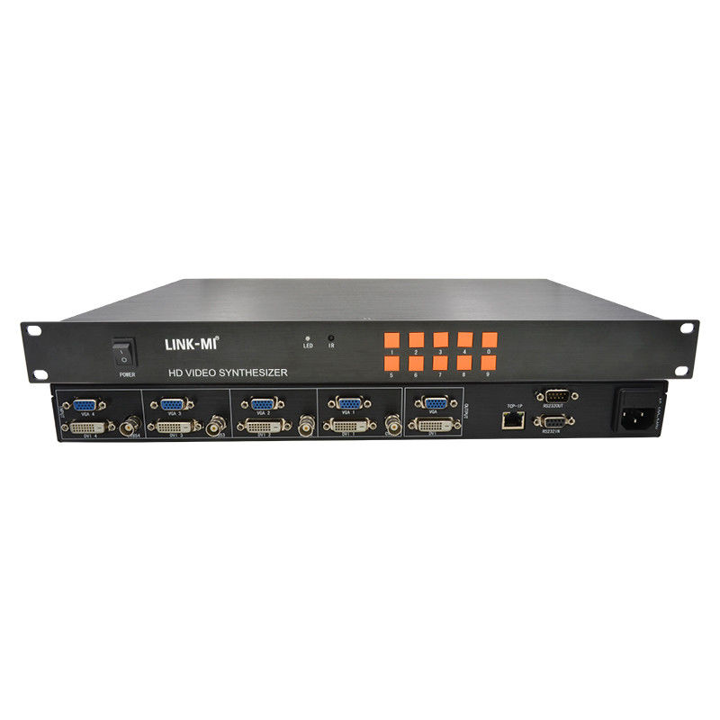 HD 4x1 HDMI Multi Viewer TCP/IP 1080P ฮาร์ดแวร์ วิดีโอ ซินธีไซเซอร์ RS232