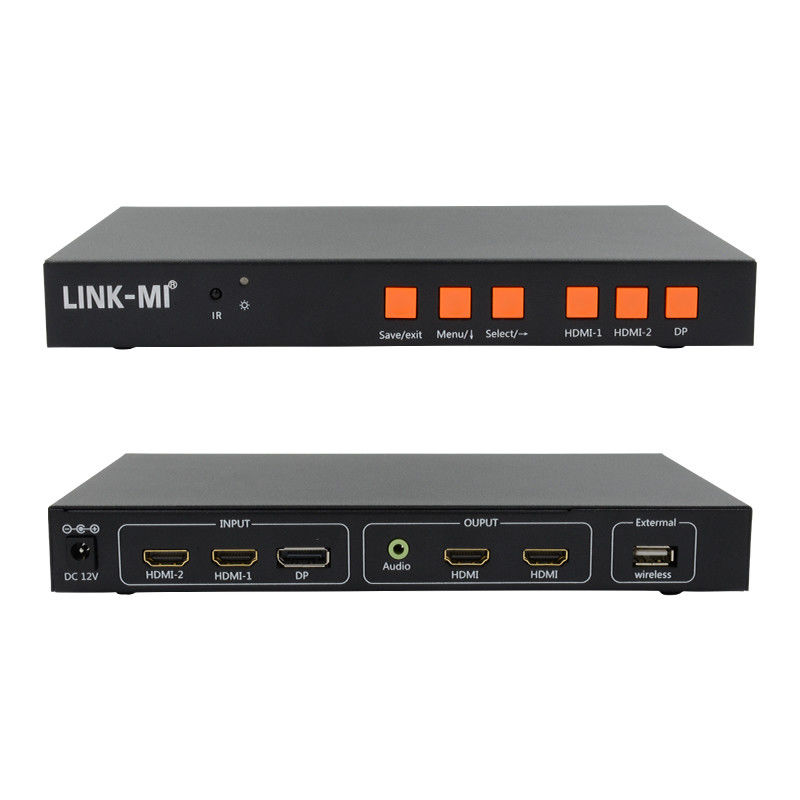 โทรศัพท์กระจก Cast 4k วิดีโอ ผนัง Processor วิดีโอ Rotator 90 180 270 องศาหมุน