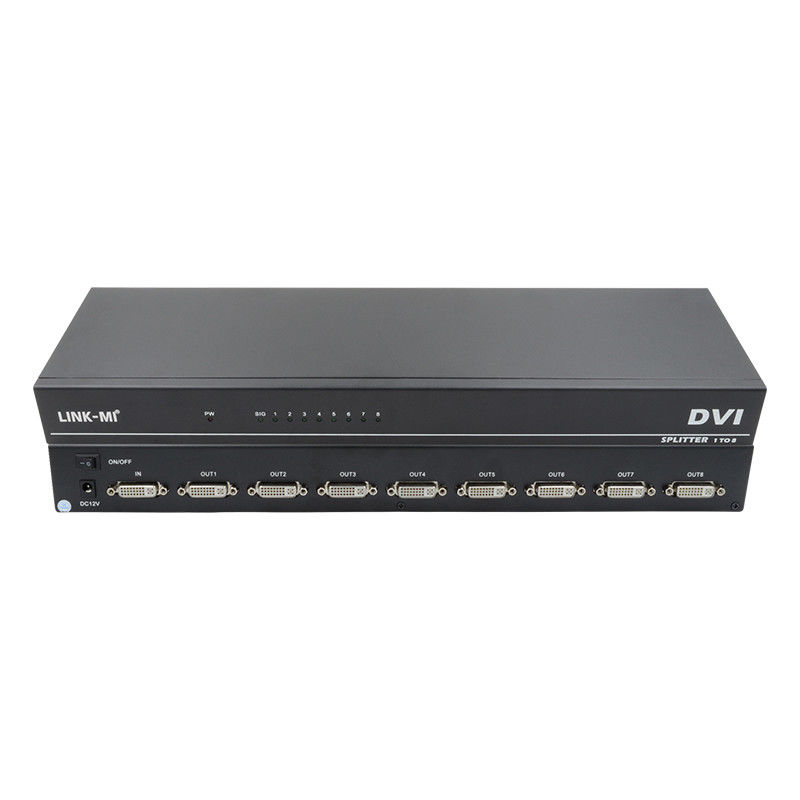 DVI D 29pin Video HDMI Switch หญิง HDMI Splitter 1 ใน 8 ออก 4k