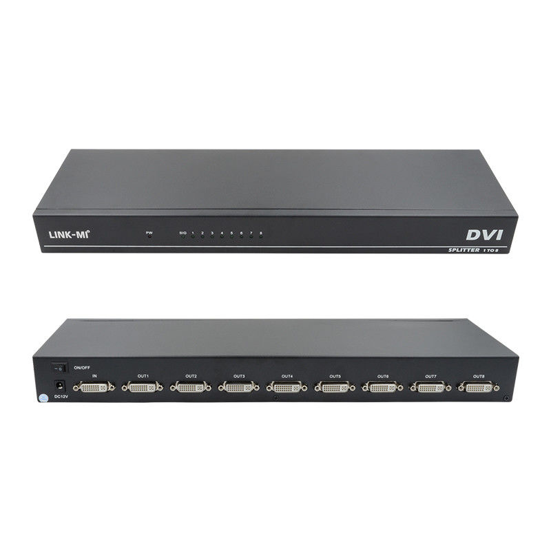 DVI D 29pin Video HDMI Switch หญิง HDMI Splitter 1 ใน 8 ออก 4k